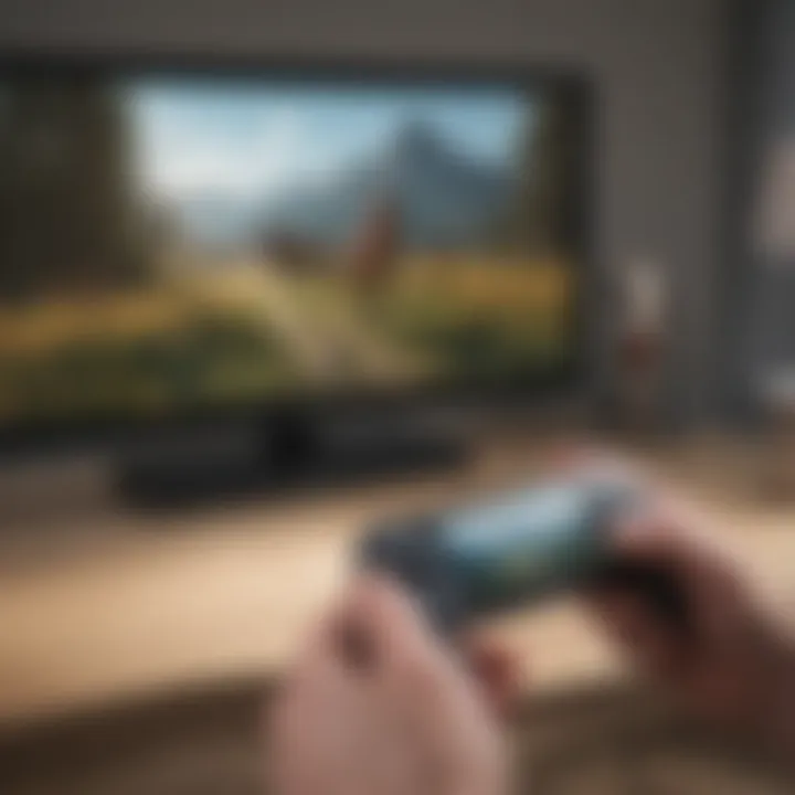 A demonstration of gameplay using the Wii Remote on Nintendo Switch