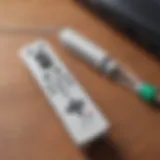 A close-up view of the Wii Remote connected to the Nintendo Switch