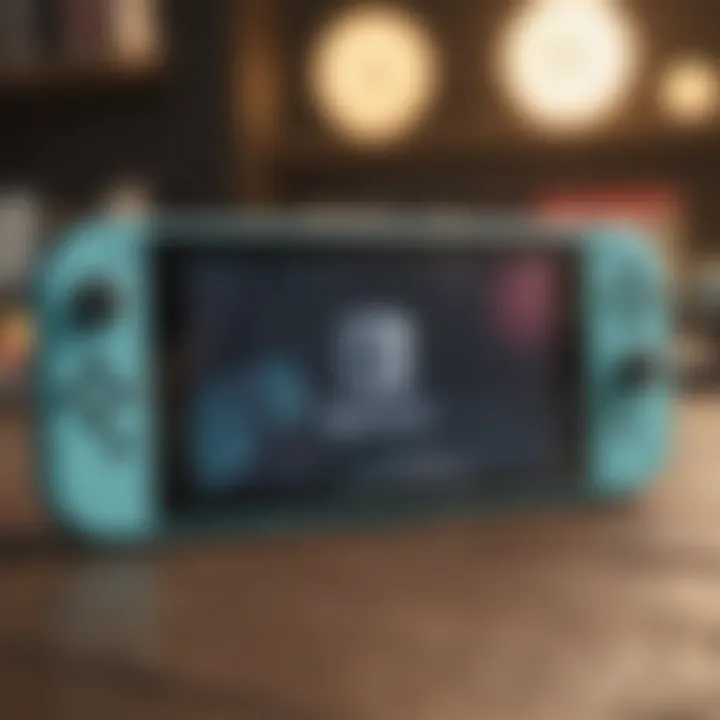 Illustration showcasing the benefits of purchasing used Nintendo Switch Lite games