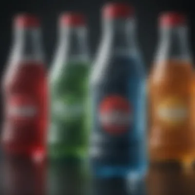 Diverse Offerings in Water Bottle Merchandise Diverse range of water bottles catering to various consumer preferences