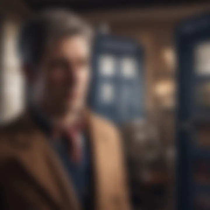 Mysterious Dr Who Character in the Game