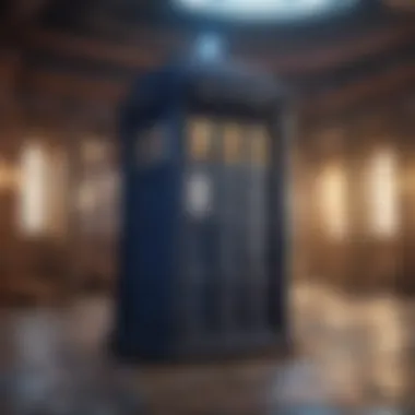 Time-traveling TARDIS in Dr Who Game