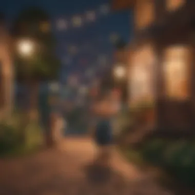 Pivotal Moment in Animal Crossing A screenshot depicting a pivotal moment in the Animal Crossing movie
