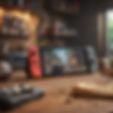 Revolutionizing Gaming Experience Innovative gaming experience illustration