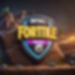 Fortnite Logo on Screen