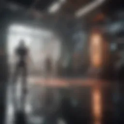 Dynamic gameplay in a futuristic setting