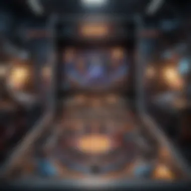 Galactic Pinball Odyssey Futuristic Space Pinball Game