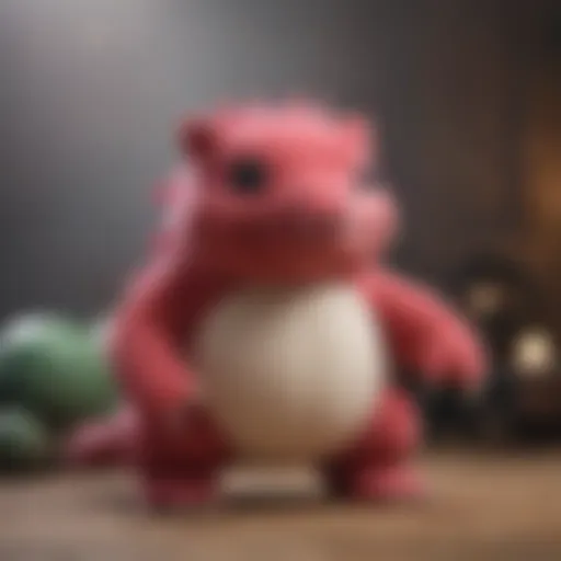 Galarian Slowbro plush toy showcasing its unique design and colors