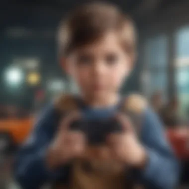 Essential Safety Tips for Young Gamers Safety guidelines for children's gaming, displayed in a visually appealing format