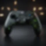 Glowing Circuitry of Xbox One Controller