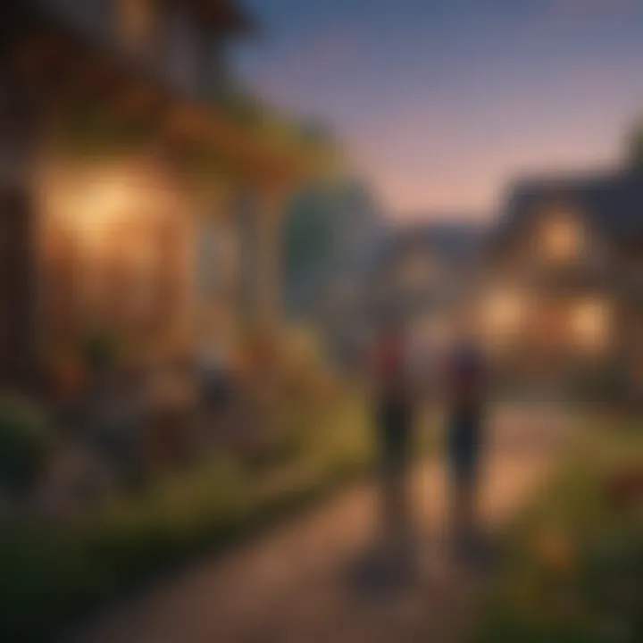 Community Connections in Magical Melody A charming interaction between villagers in the game, emphasizing community bonds.