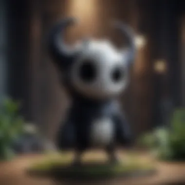 Captivating Hollow Knight Figure portraying character essence