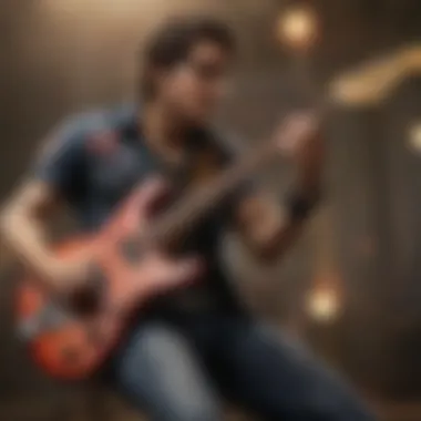 Immersive Experience in Guitar Hero: Warriors of Rock Illustration