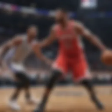 Immersive NBA gameplay experience