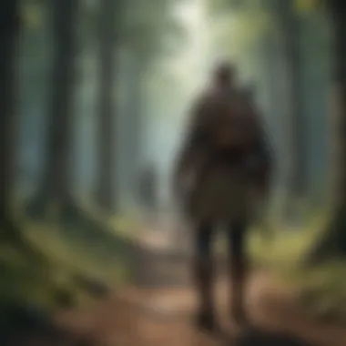 Narrative Immersion Experience Illustration capturing the immersive storytelling elements in RPGs