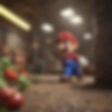 Visual Fidelity Upgrade Seamless graphics transition in Mario 64 on GameCube