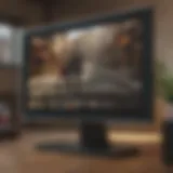 Sleek and modern interface of Funimation TV app