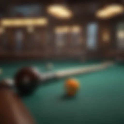 Strategic Billiard Setup