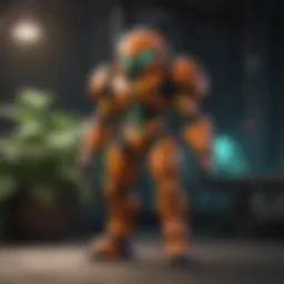 Intricate Metroid Plush Detailing