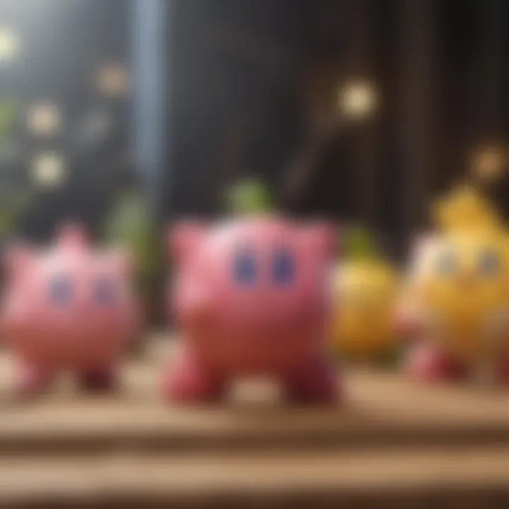 Evolution of Kirby Amiibo Designs