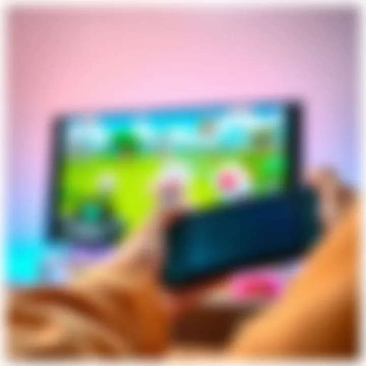 Enhanced Gaming Experience Gaming experience on a large screen with Nintendo Switch