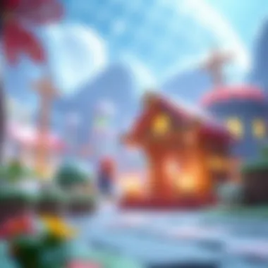 A captivating screenshot showcasing vibrant visuals of the newest Nintendo game.