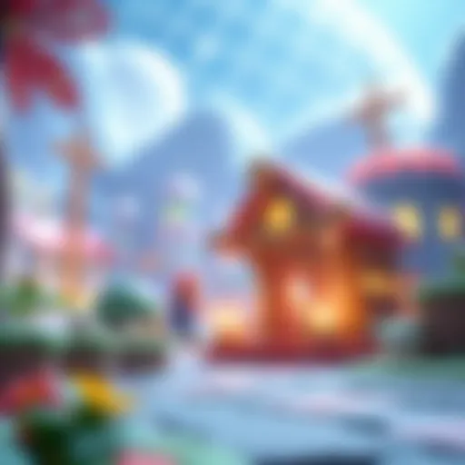 A captivating screenshot showcasing vibrant visuals of the newest Nintendo game.