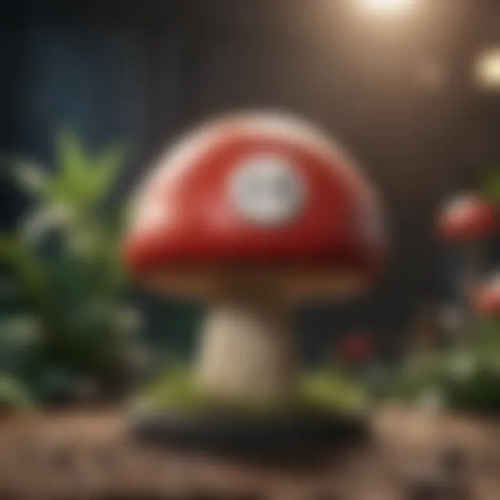 Mario's Power-Up Mushroom