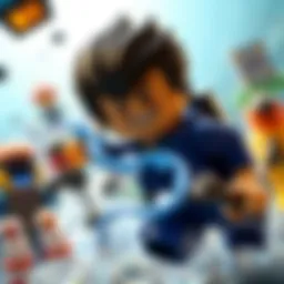 Dynamic gameplay scene from Lego Dimensions