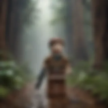 Sneaky smuggler navigating through a treacherous environment in LEGO Star Wars: The Skywalker Saga DLC