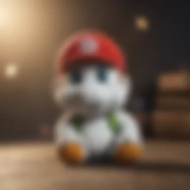 Charm of Yoshi Plush Character Little Buddy Super Mario Plush - Yoshi