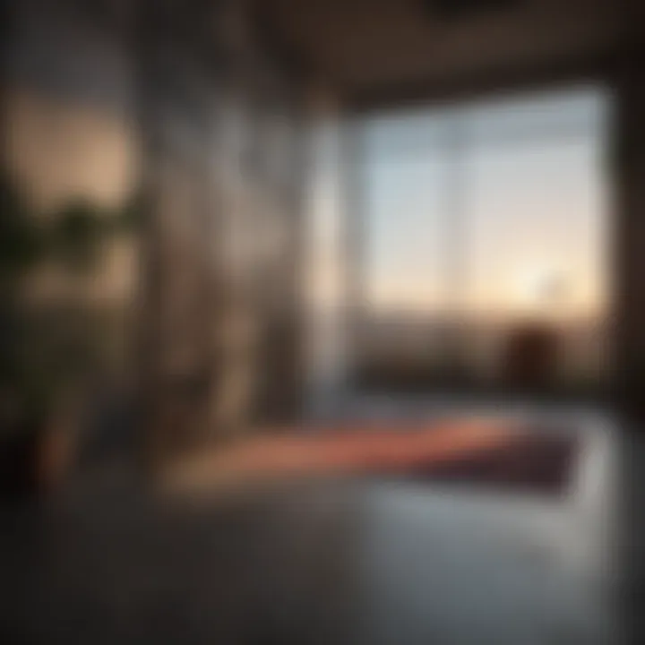 A stylish partition design that complements a modern gaming environment.