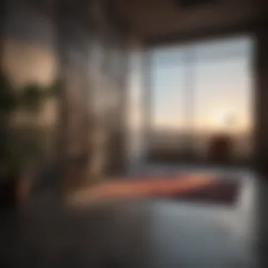 Stylish Partition Design for Gamers A stylish partition design that complements a modern gaming environment.