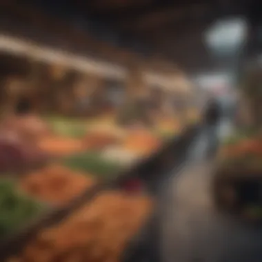 Market Stall with Produce