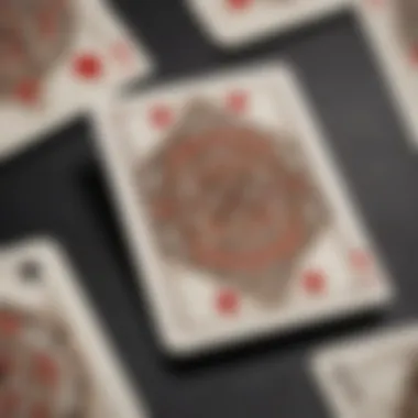 Intricate Card Patterns in Match Solitaire Game Match Solitaire Cards Displaying Intricate Patterns