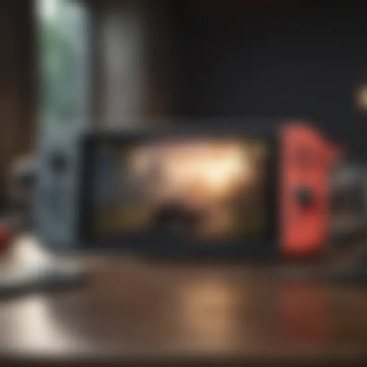 Portable gaming experience with Nintendo Switch