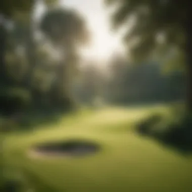 Stunning graphics showcasing lush green fairways