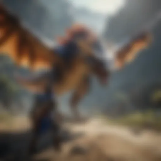 Stunning visuals of Monster Hunter Rise on PC showcasing graphical enhancements