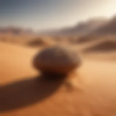 Mystical Arabian Desert Landscape