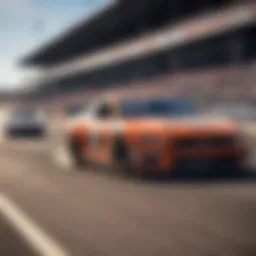 Epic NASCAR Heat Race Action