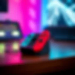 A compact Joy-Con charger designed for ease of use.