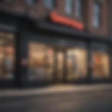 GameStop store front showcasing gaming products