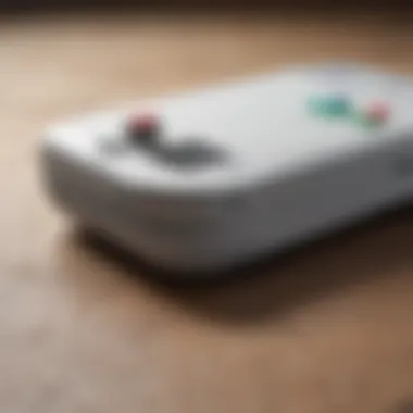 Wii Mat in Gameplay Close-up view of a Wii mat in use during gameplay