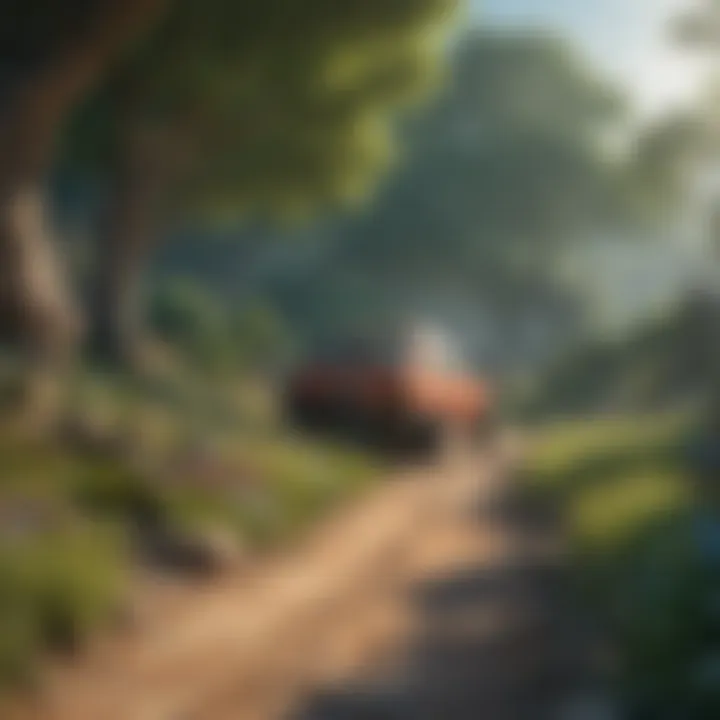 A captivating scene from the latest Pokémon game showcasing a vibrant landscape.