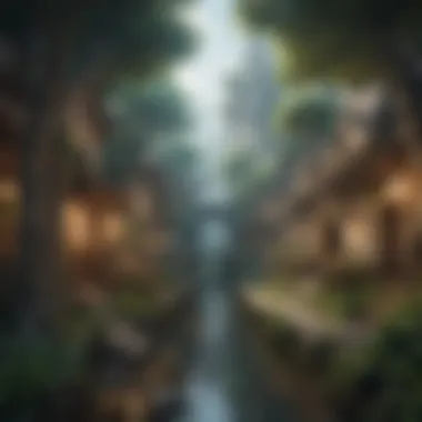 Fantasy Realms of Nintendo Magic Illustration of a whimsical fantasy world in a Nintendo game