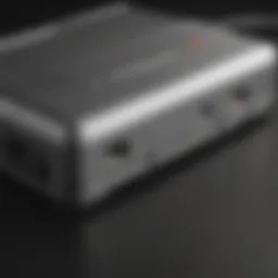 Detailed view of the Nintendo DS charger design