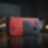 Innovative Nintendo Switch Case with Geometric Pattern