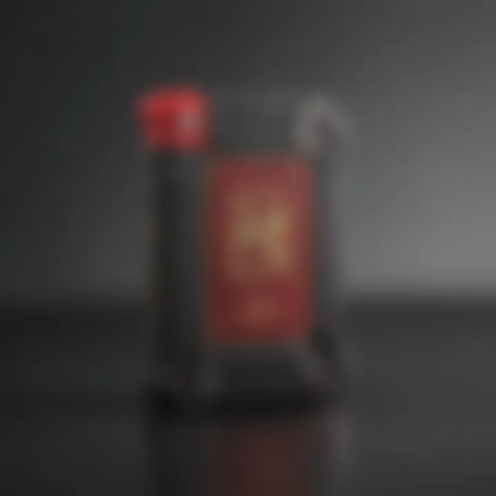 Aesthetic design of a game card case combining functionality and style.