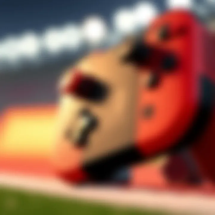 Engaging Motion Controls for Active Play A close-up of a Nintendo Switch controller showcasing motion controls.