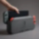 Stylish Nintendo Switch OLED carrying case showcasing design and colors